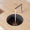 Alfi Brand Black Matte Round 18" x 18" Undermount / Drop In Fireclay Prep Sink ABF1818R-BM - alternate 2